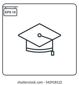 Graduate Icon, Vector
