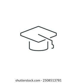 Graduate icon, Graduate vector illustration