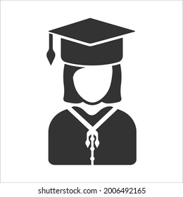 graduate, scholarship icon design vector