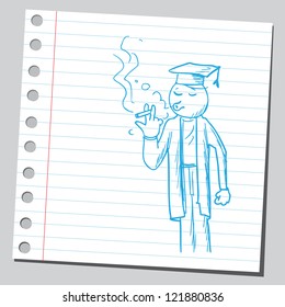 Graduate smoking