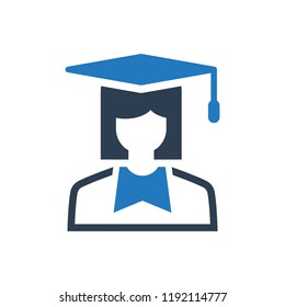 Graduate student icon