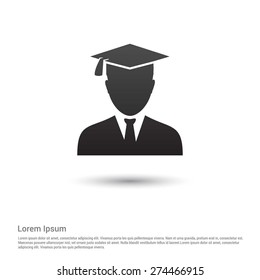 graduate student icon