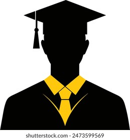 a graduate student silhouette design 
