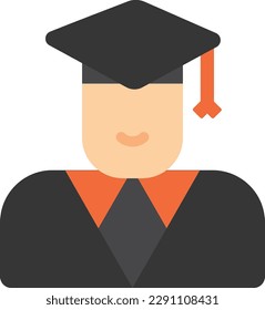 graduate study learning Vector Flat Illustration