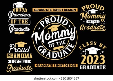 Graduate t shirt design, student, teacher, graduation svg, sublimation print, editable vector design, school, collage, achievement, academic, degree 