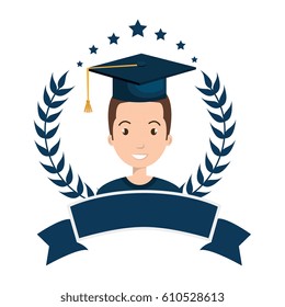graduated avatar character emblem