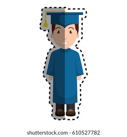 graduated avatar character icon