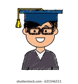 graduated avatar character icon
