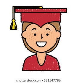 graduated avatar character icon
