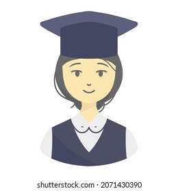 graduated for avatar color illustration