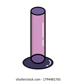 Graduated cylinder functions to measure the volume of 10 to 2000 mL and to measure the volume of all objects, both liquid and solid objects at various volume sizes