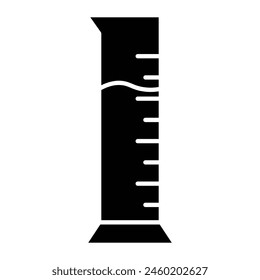 Graduated Cylinder Icon Design For Personal And Commercial Use