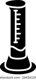 Graduated Cylinder New Icons Design Vector