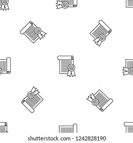 Graduated paper pattern seamless vector repeat geometric for any web design