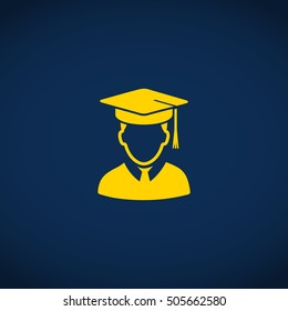 graduated students  icon