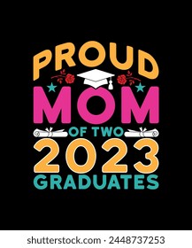 Graduated T-shirt Design, Mom T-shirt Design