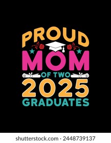 Graduated T-shirt Design, Mom T-shirt Design