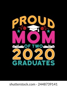 Graduated T-shirt Design, Mom T-shirt Design