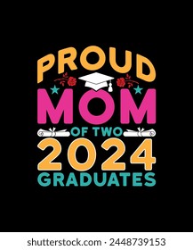 Graduated T-shirt Design, Mom T-shirt Design