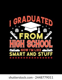 Graduated T-shirt Design, mom t-shirt design