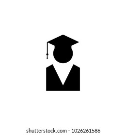  graduates icon vector