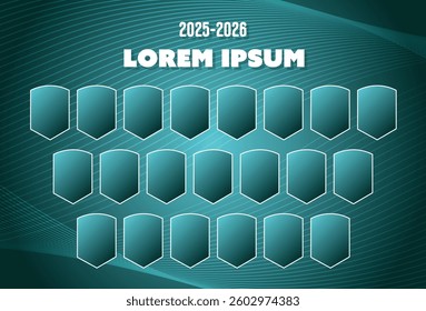 graduates photo frame mosaic collage  template on abstract background
