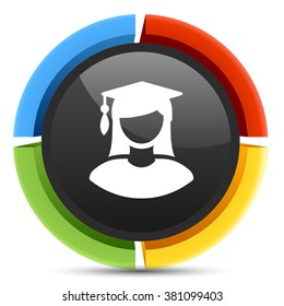 graduates students icon