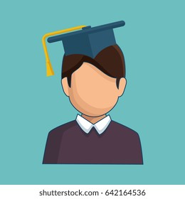 Graduating avatar icon