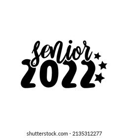 Graduation 2022 quote lettering typography illustration