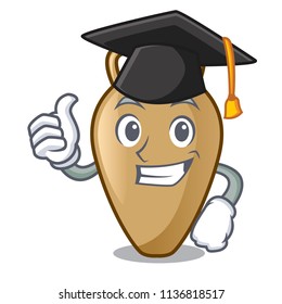 Graduation amphora character cartoon style
