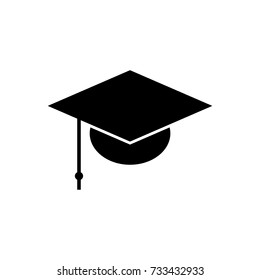 Hat Education Icon Template Stock Vector (Royalty Free) 1035646348