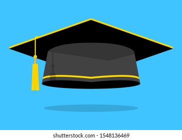 Graduation Cap Academic Hat Illustration Vector