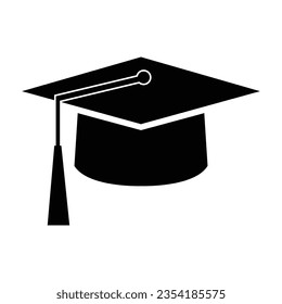  vectores de icono de cierre de graduación y diploma