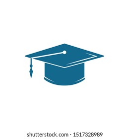 graduation cap diploma vector illustration design template