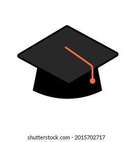 título y diploma. Ilustración vectorial aislada en fondo blanco.