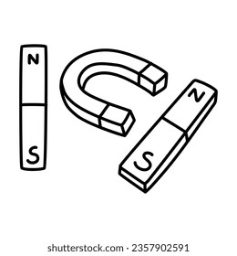 Graduation cap doodle icon. Outlined on white background.