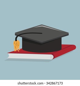 Graduation cap  ,Education concept