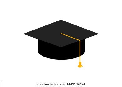 Graduation cap. Education concept. Vector illustration