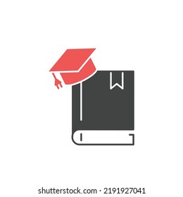 graduation cap - education icons  symbol vector elements for infographic web