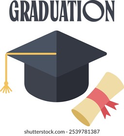 graduation cap graduate congratulation degree diploma cetificate college university tuition student school