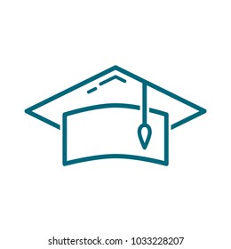 graduation cap icon 