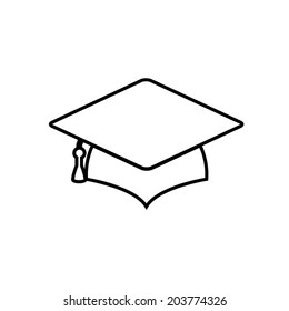 Graduation cap icon