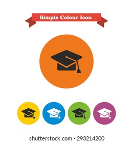 Graduation cap icon