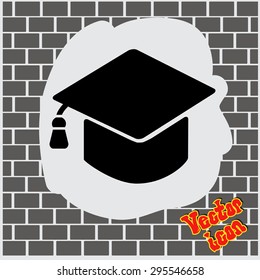 Graduation cap icon