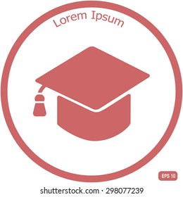 Graduation cap icon