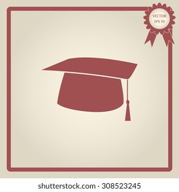 Graduation cap icon