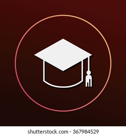 Graduation cap icon