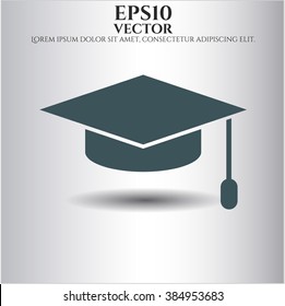 Graduation cap icon