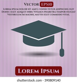 Graduation cap icon