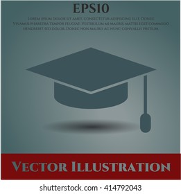 Graduation cap icon